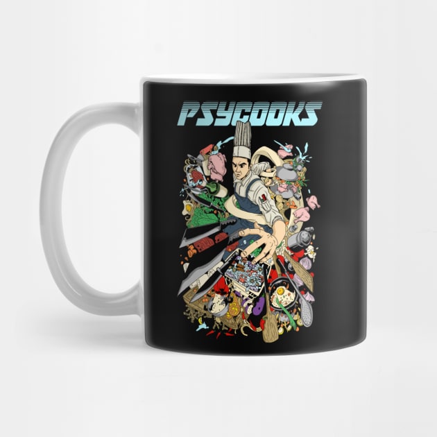 Psycooks anime tshirt by Obelixstudio